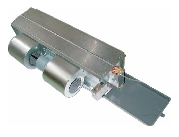 Фанкойл канальный GDU-P-12SSR-B 4T (11.20) 30 Па с пленумом