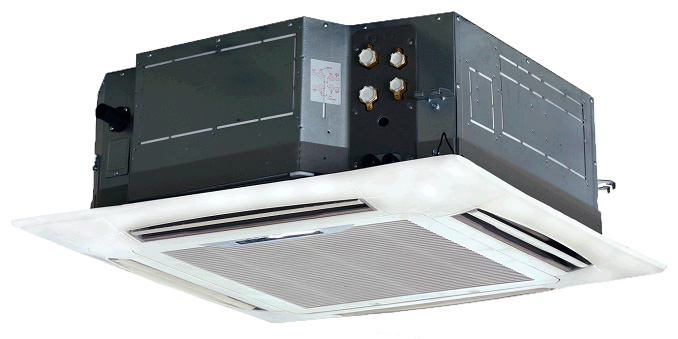 Фанкойл кассетный 4T GCKA-950Fi (6.70, с модулем NIM)